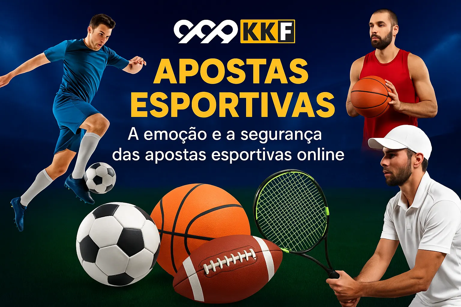 Aposte em apostas esportivas no cassino online 999KKF