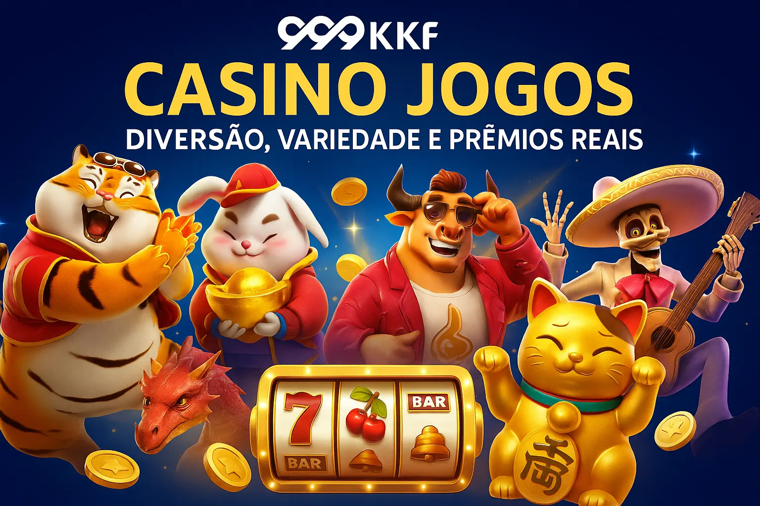 Jogos de cassino online inovadores e emocionantes na 999KKF
